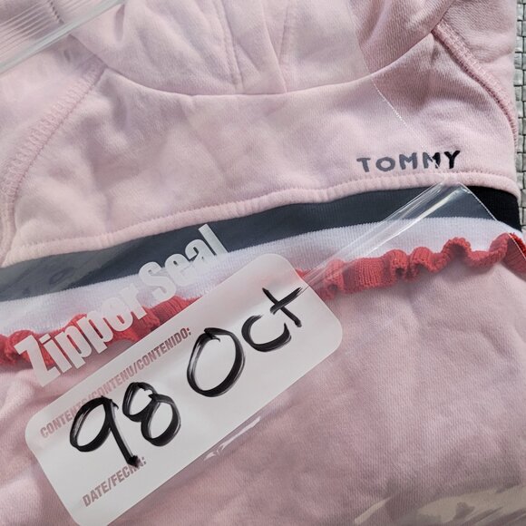 Tommy Hilfiger Girls Light Pink Cotton Blend Hoodie Sweater & Pants Set Size 3 - Picture 13 of 13